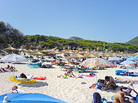 Strand in Cala Ratjada